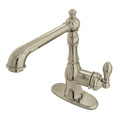 Gourmetier Single-Handle Bar Faucet, Brushed Nickel GSY7728ACL